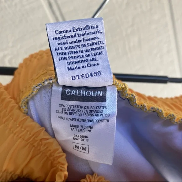 Corona Women's Shorts M - Blue and Yellow - Picture 5 of 5